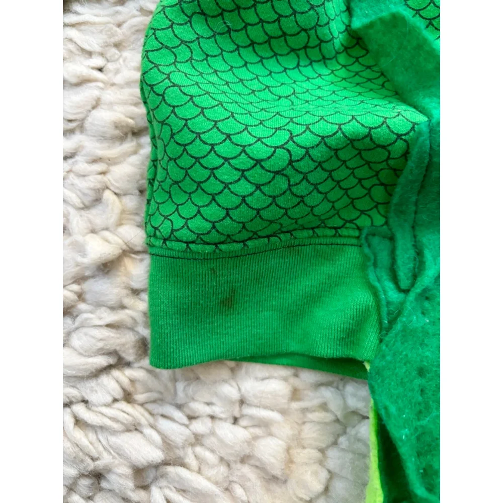 Baby Unbranded Halloween Dress up Crocodile Costume One Size Green Yellow
